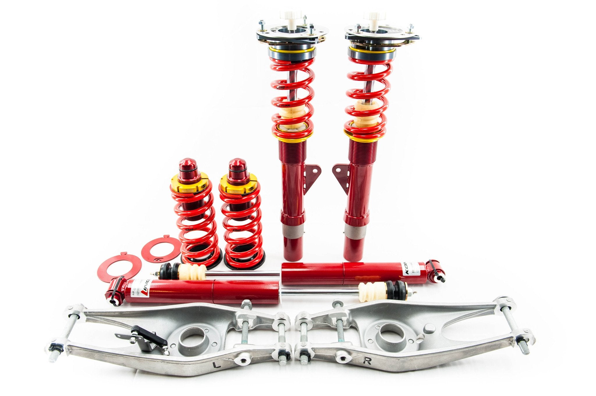 Ground Control E9X/E8X Complete Coilover Suspension System W/ M3 Rear Control Arms