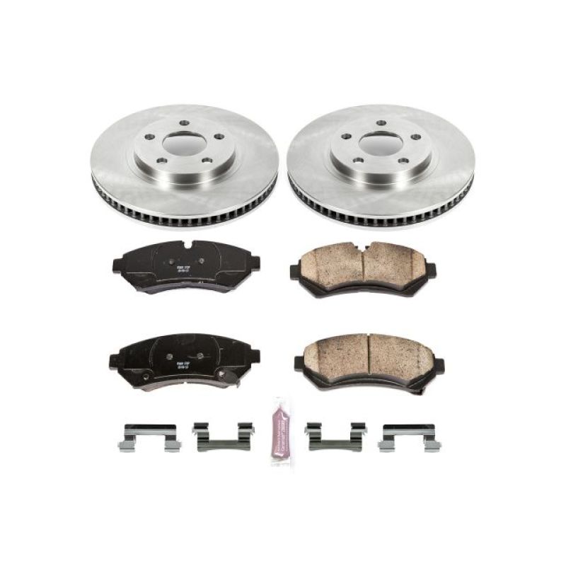 PowerStop PSB Autospecialty Kit Brakes, Rotors & Pads Brake Kits - OE main image