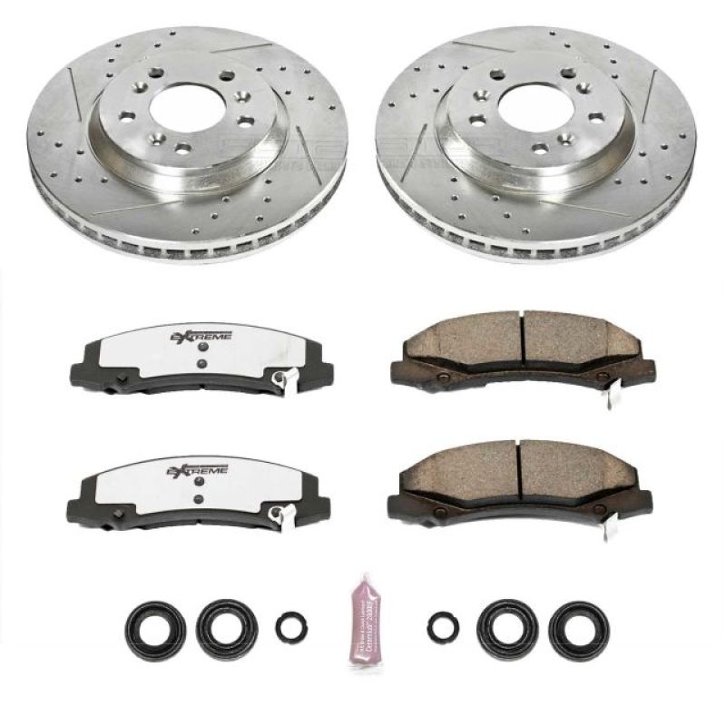 PowerStop PSB Z26 Street Warrior Kit Brakes, Rotors & Pads Brake Kits - Performance D&S main image