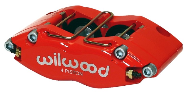 Wilwood Caliper-Dynapro Radial-Red 1.25in Pistons 0.81in Disc 120-7374-RD