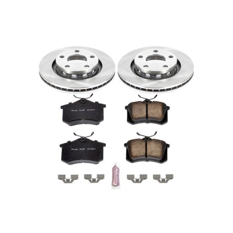 PowerStop PSB Autospecialty Kit Brakes, Rotors & Pads Brake Kits - OE main image