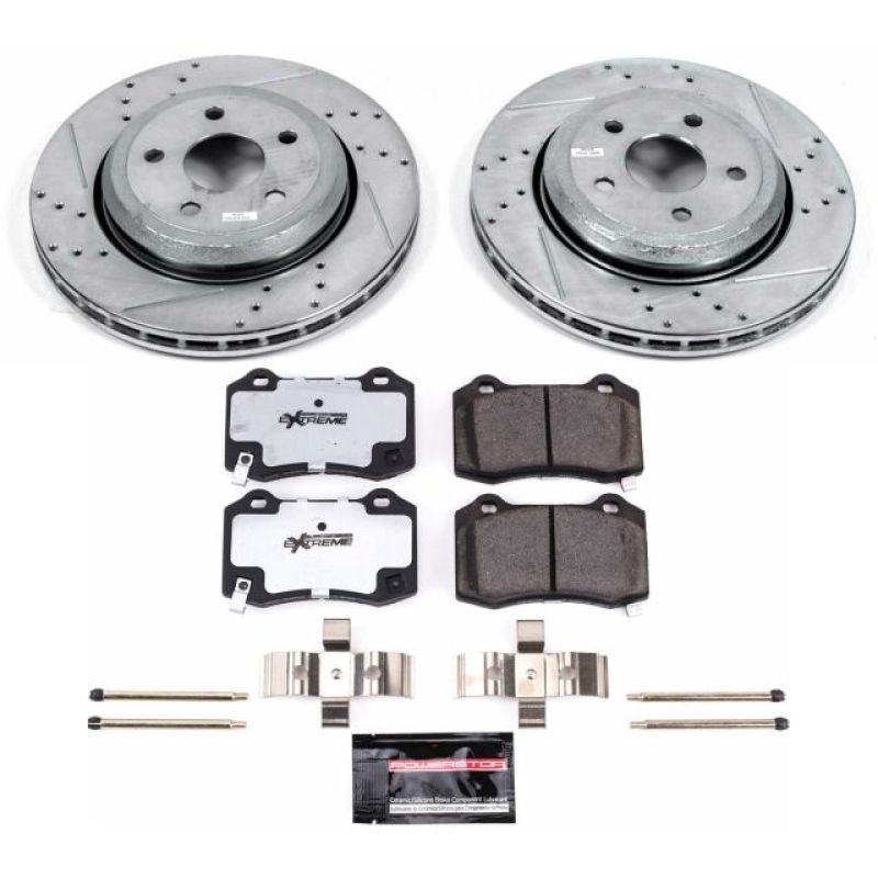 PowerStop PSB Z36 Truck & Tow Kit Brakes, Rotors & Pads Brake Kits - Performance D&S main image