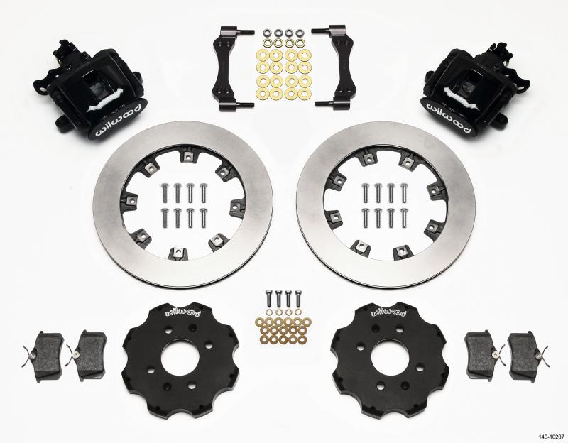 Wilwood Combination Parking Brake Rear Kit 12.19in Civic / Integra Disc 2.39 Hub Offset 140-10207 Main Image