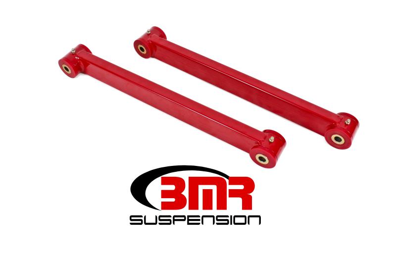 BMR 05-14 S197 Mustang Non-Adj. Boxed Lower Control Arms (Polyurethane) - Red TCA032R Main Image