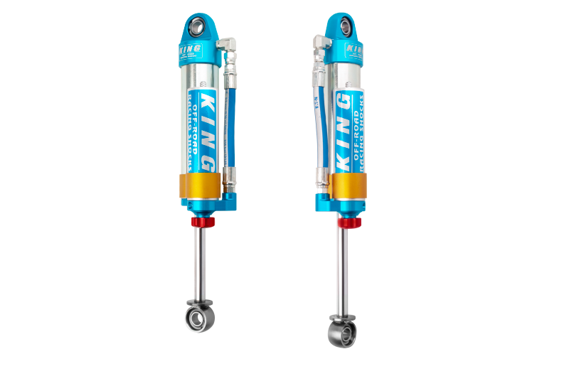 King Shocks 96-04 Toyota Tacoma (6 Lug) Rear 2.5 Dia Piggy Hose Reservoir Shock w/Adjuster (Pair) 25001-153A