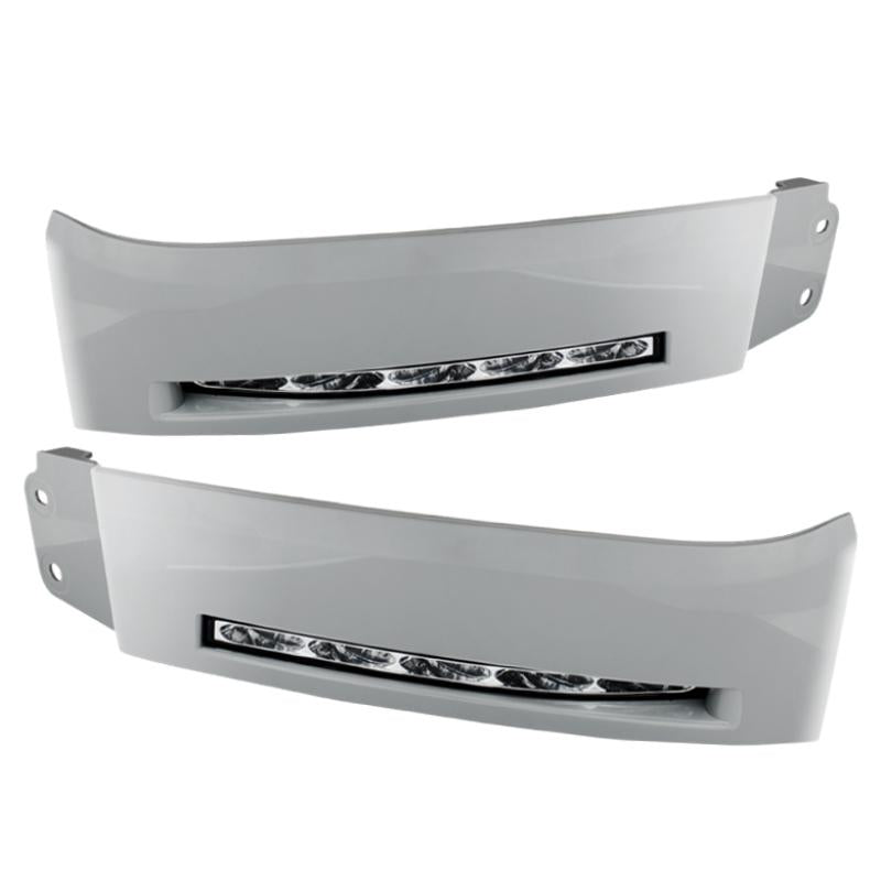 Spyder Toyota Tundra 07-13 Daytime LED Running Lights wo/switch Unpainted FL-DRL-TTU07-PB 5077721 Main Image