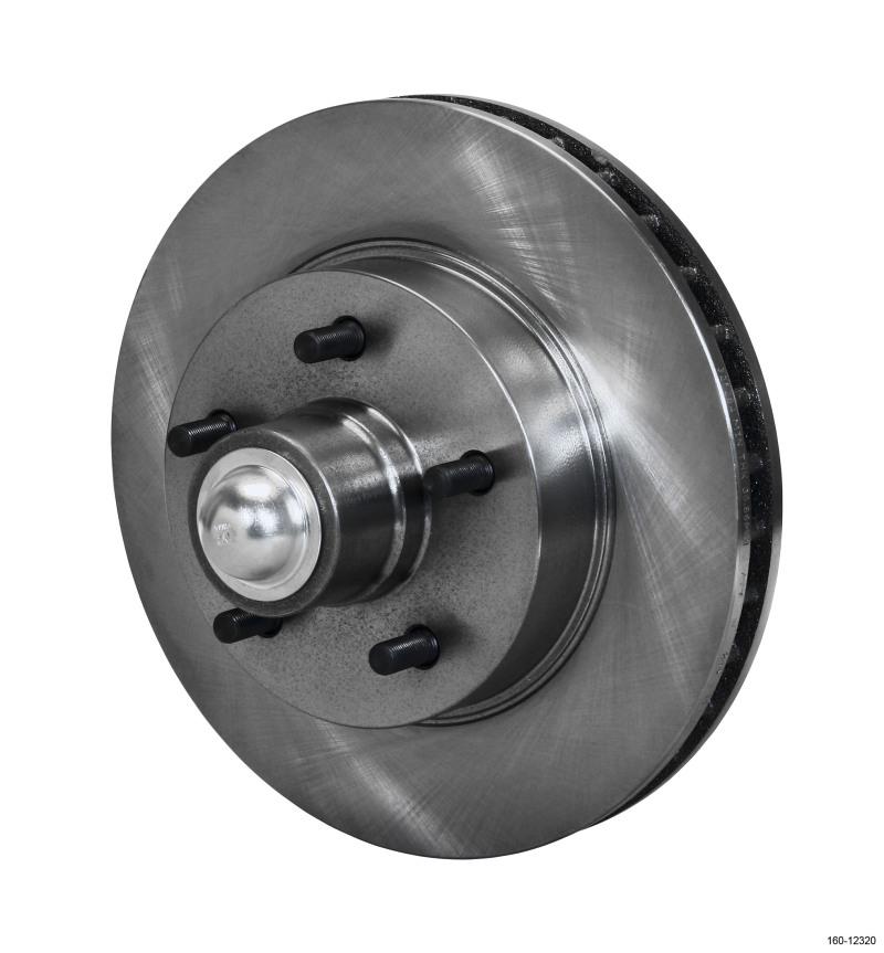 Wilwood Rotor-Vented w/ Hub & Studs 11.88. x 1.29 - 5 on 5.00in 41-56 Buick 160-12320 Main Image