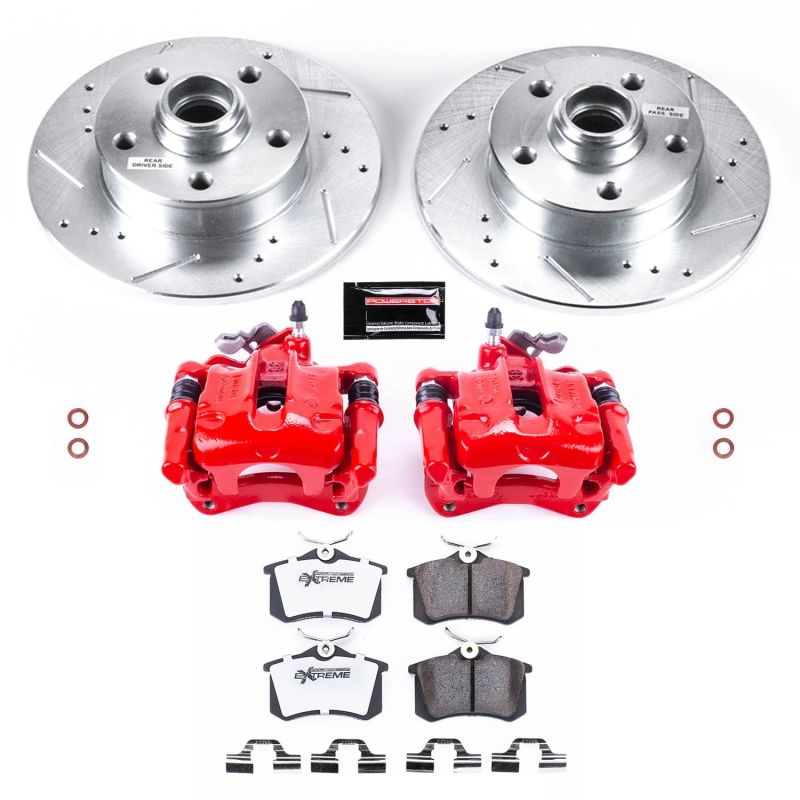 PowerStop PSB Z26 Street Kit w/Cals Brakes, Rotors & Pads Brake Kits - Performance D&S main image