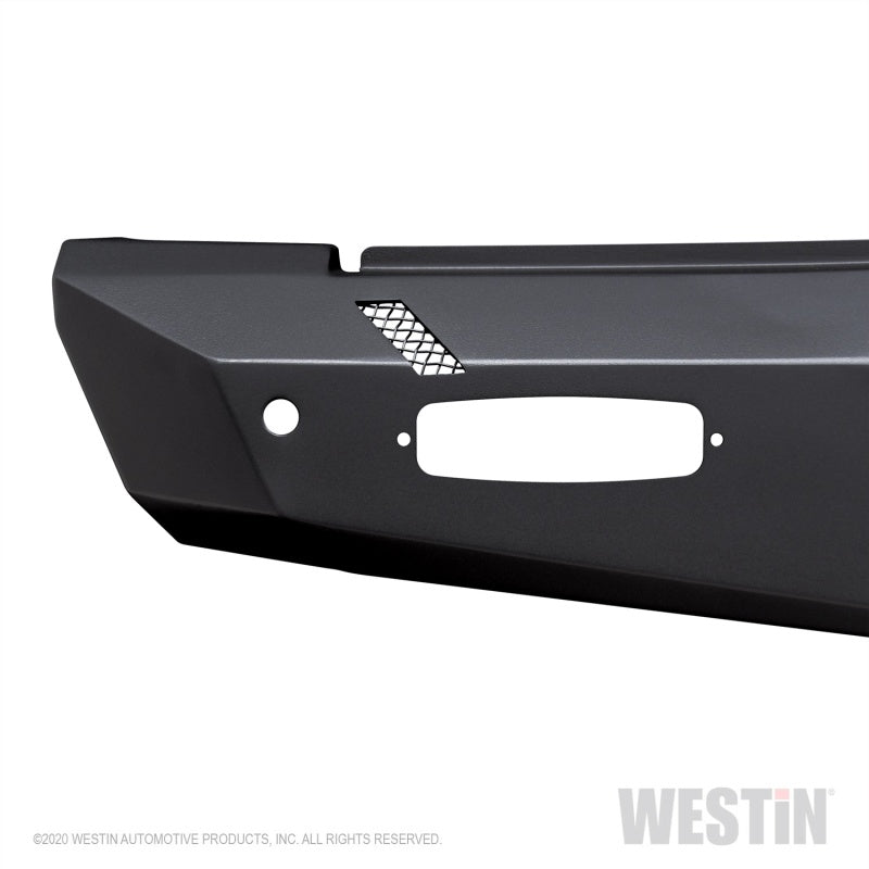 Westin 14-18 Chevy Silverado 1500 Pro-Series Rear Bumper - Textured Black 58-421005
