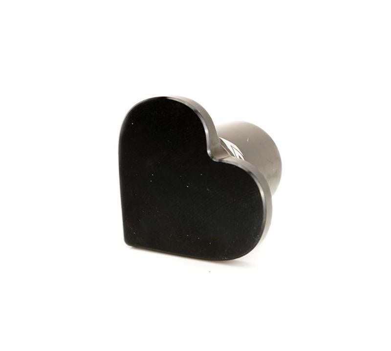 NRG Heart Shape Drift Button Honda - Black DB-H003BK