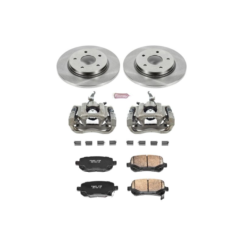 PowerStop PSB Autospecialty Kit w/Cals Brakes, Rotors & Pads Brake Kits - OE main image