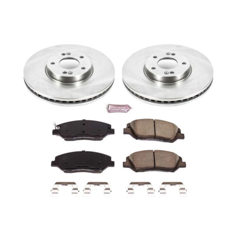 PowerStop PSB Autospecialty Kit Brakes, Rotors & Pads Brake Kits - OE main image