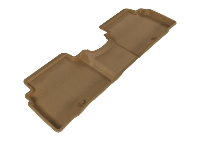 3D MAXpider 2011-2016 Kia Sportage Kagu 2nd Row Floormats - Tan L1KA02621502 Main Image