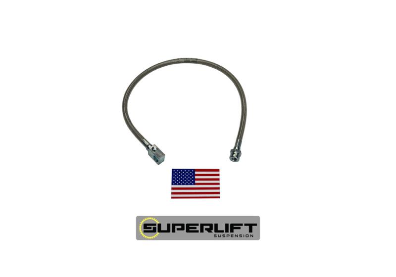 Superlift 83-97 Ford Ranger/Bronco II w/ 4-6in Lift Kit (Single) Bullet Proof Brake Hose 91220 Main Image