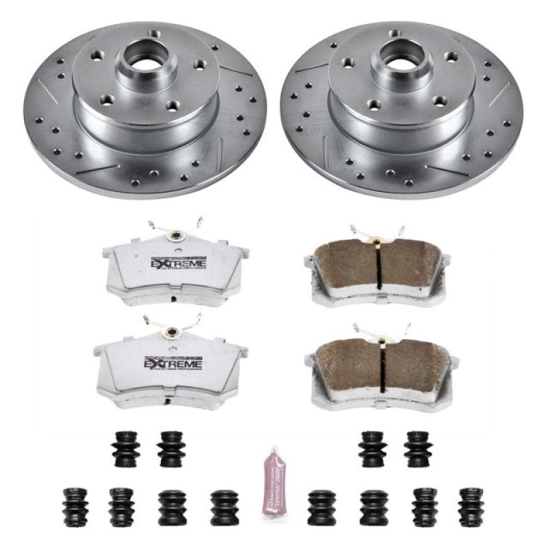 PowerStop PSB Z26 Street Warrior Kit Brakes, Rotors & Pads Brake Kits - Performance D&S main image