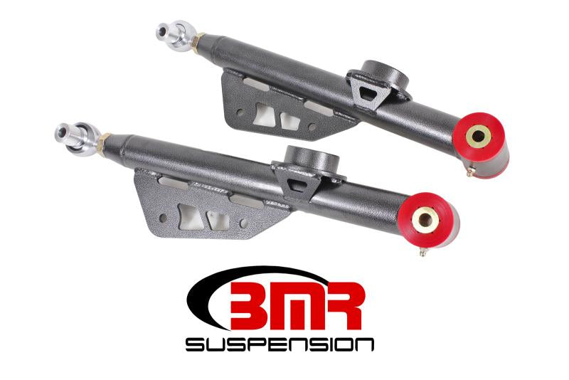 BMR 99-04 Mustang Single Adj. Lower Control Arms / Rod End (Polyurethane) - Black Hammertone TCA053H Main Image