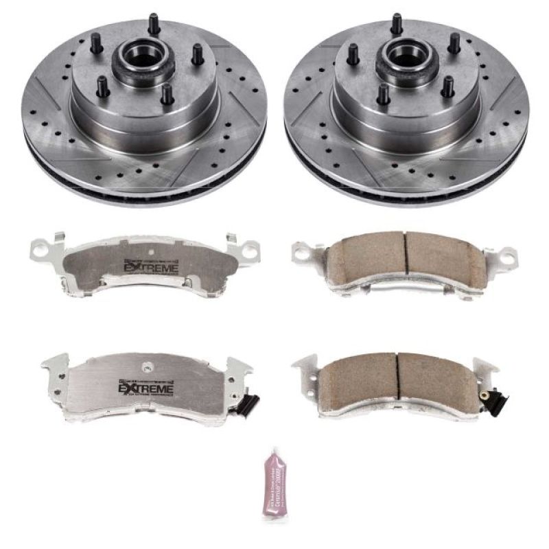 PowerStop PSB Z26 Street Warrior Kit Brakes, Rotors & Pads Brake Kits - Performance D&S main image