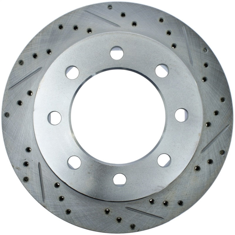 StopTech Select Sport 03-08 Dodge Ram 2500/3500 Slotted & Drilled Rear Left Rotor 227.67062L