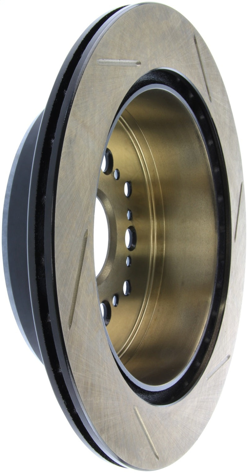 StopTech Sport Slotted Brake Rotor; Rear Right