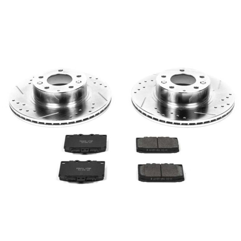 PowerStop PSB Z23 Evolution Kit Brakes, Rotors & Pads Brake Kits - Performance D&S main image