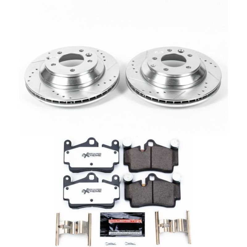 PowerStop PSB Z26 Street Warrior Kit Brakes, Rotors & Pads Brake Kits - Performance D&S main image