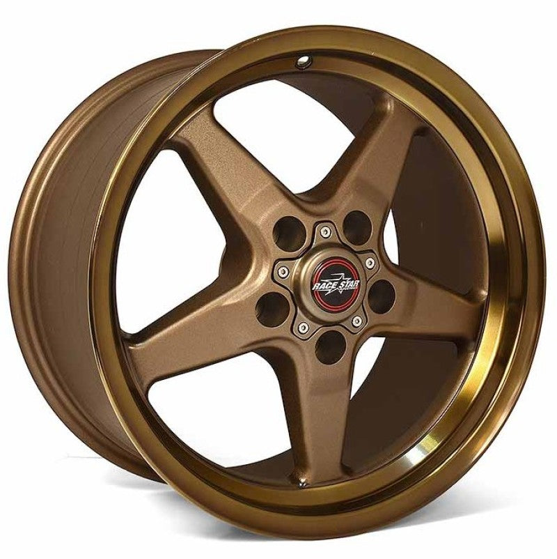 Race Star 92 Drag Star Bracket Racer 15x8 5x4.75bc 5.25bs Bronze Wheel 92-580250BZ