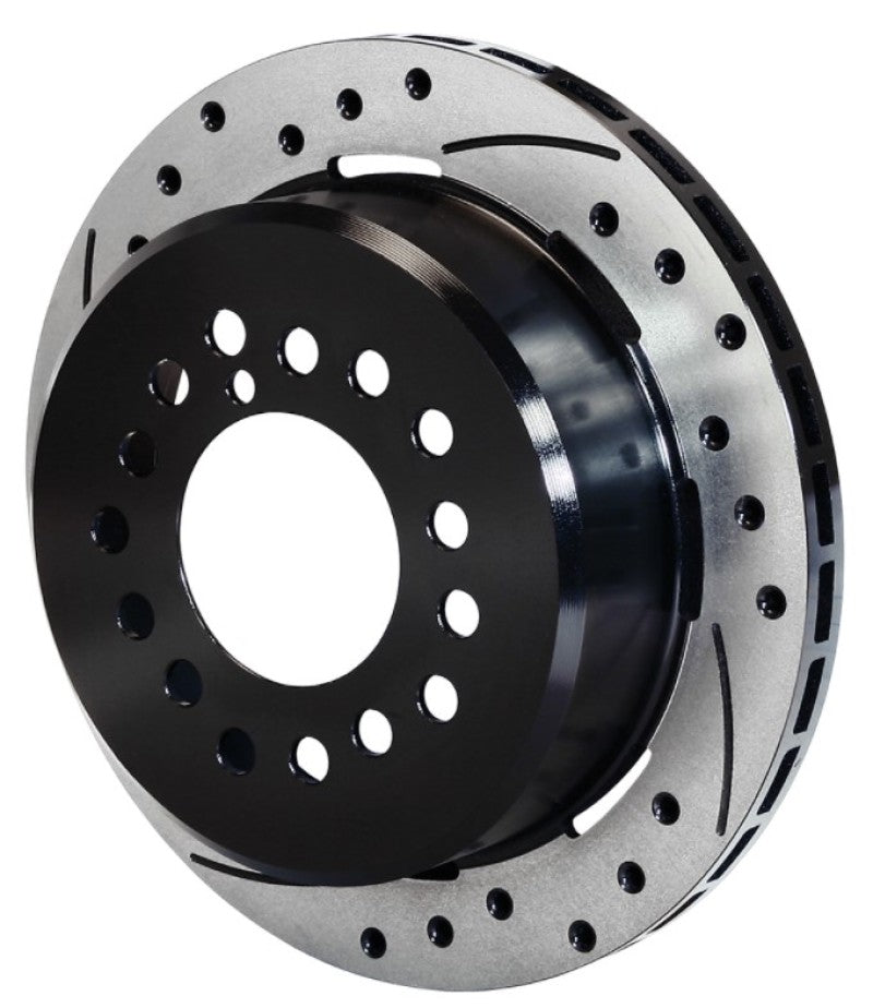 Wilwood Rotor-1.91in Offset-SRP-BLK-Drill-RH 12.19 x .810 - 5 Lug 160-9812-BK