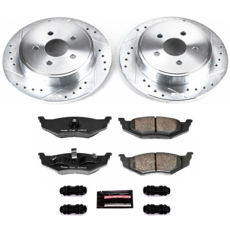 PowerStop PSB Z23 Evolution Kit Brakes, Rotors & Pads Brake Kits - Performance D&S main image