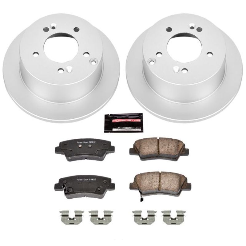 PowerStop PSB Z17 Evolution Coated Kit Brakes, Rotors & Pads Brake Kits - Performance Blank main image