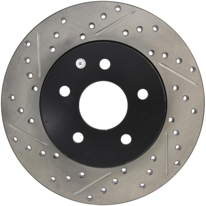 StopTech Slotted & Drilled Sport Brake Rotor 127.20017R Main Image