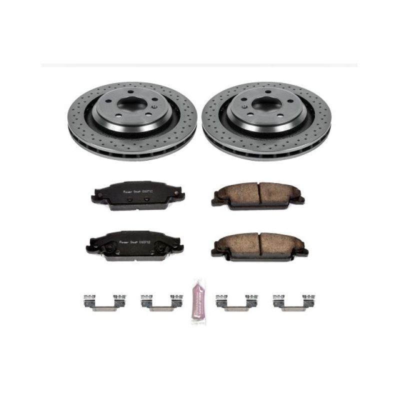 PowerStop PSB Autospecialty Kit Brakes, Rotors & Pads Brake Kits - OE main image