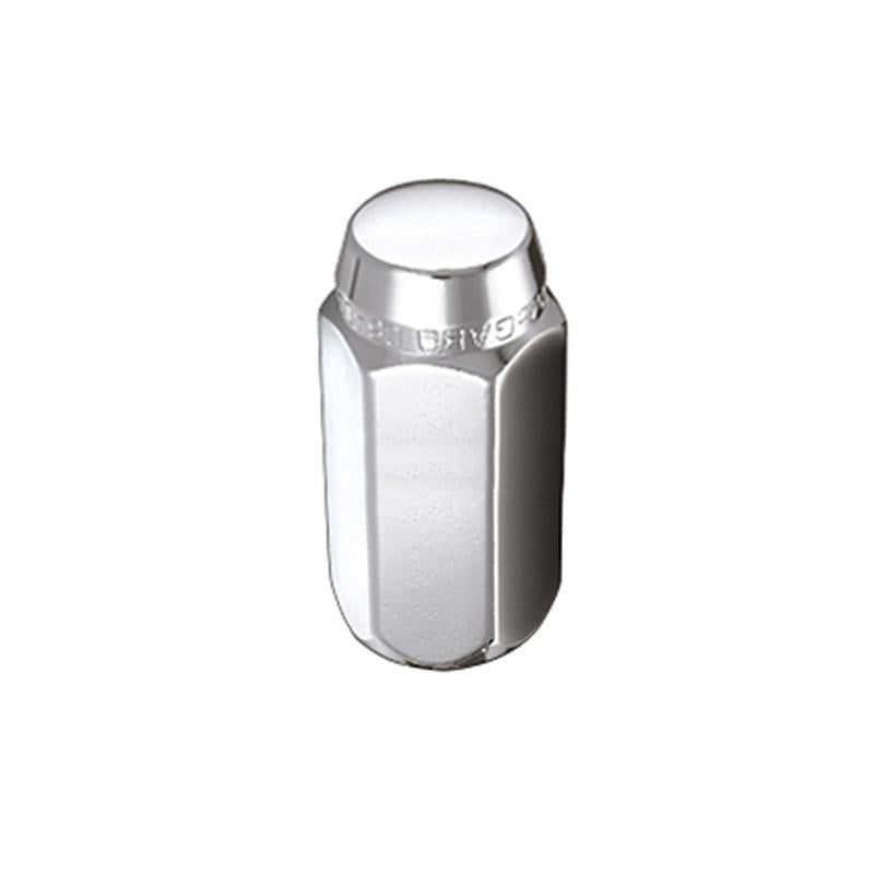 McGard Hex Lug Nut (Cone Seat) M14X1.5 / 22mm Hex / 1.635in. Length (Box of 100) - Chrome 69469 Main Image