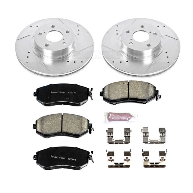 PowerStop PSB Z23 Evolution Kit Brakes, Rotors & Pads Brake Kits - Performance D&S main image