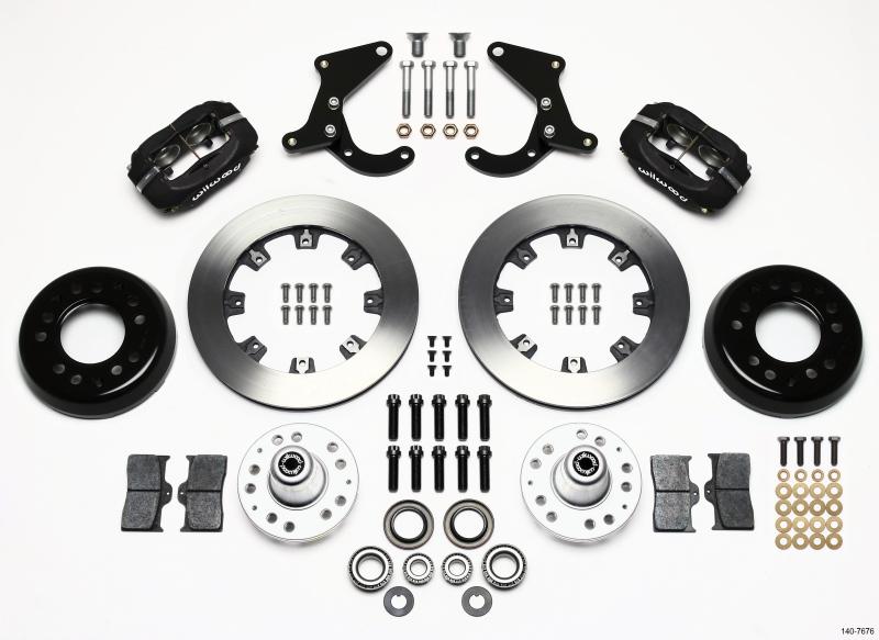 Wilwood Forged Dynalite Front Kit 12.19in 55-57 Chevy 140-7676 Main Image