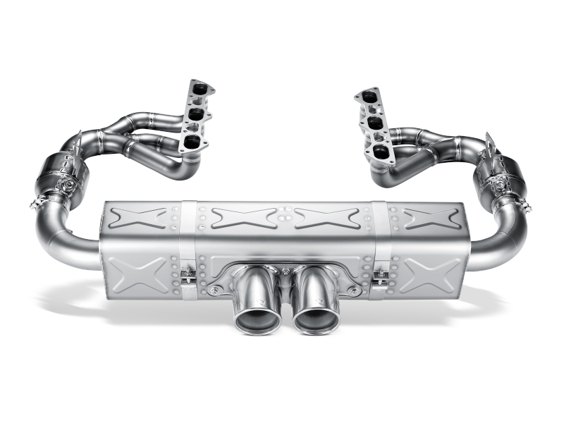 Akrapovic 06-09 Porsche 911 GT3/RS 3.6 Evolution Race Line w/ Header (Titanium) w/ Titanium Tips S-PO997GT3ER Main Image