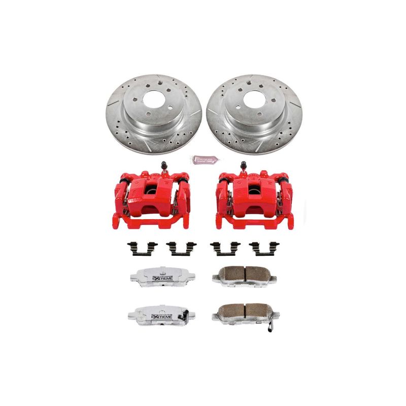 PowerStop PSB Z26 Street Kit w/Cals Brakes, Rotors & Pads Brake Kits - Performance D&S main image