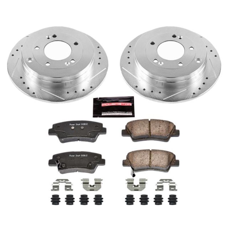 PowerStop PSB Z23 Evolution Kit Brakes, Rotors & Pads Brake Kits - Performance D&S main image