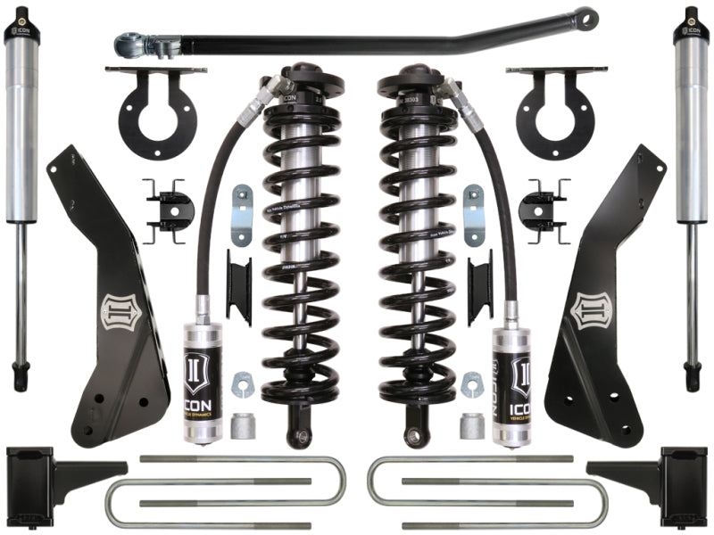 ICON 11-16 Ford F-250/F-350 4-5.5in Stage 2 Coilover Conversion System K63132