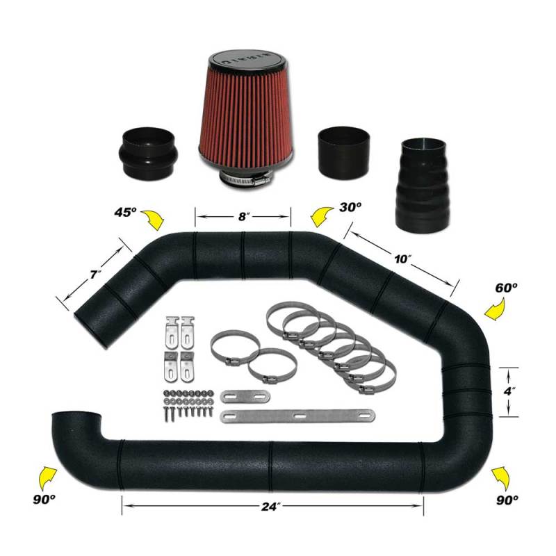 Airaid AIR U-Build-It Kit Air Intake Systems Cold Air Intakes main image