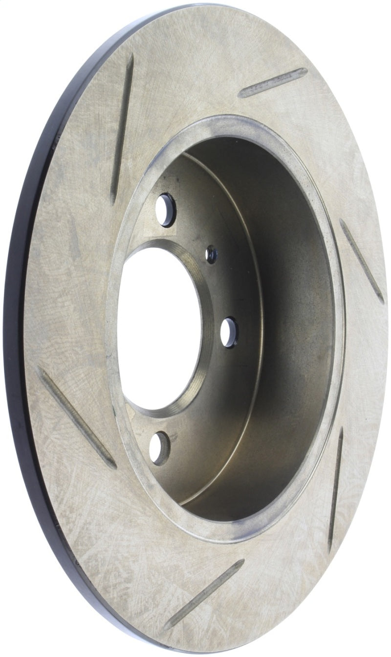 StopTech Sport Slotted Brake Rotor; Rear Left