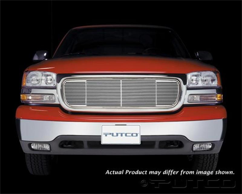 Putco 01-02 GMC Sierra Heavy Duty (No Logo CutOut) Liquid Grilles 92119 Main Image