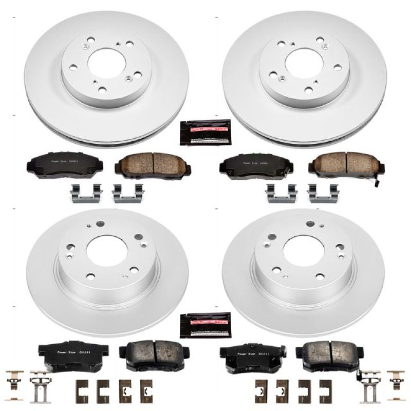 PowerStop PSB Z17 Evolution Coated Kit Brakes, Rotors & Pads Brake Kits - Performance Blank main image