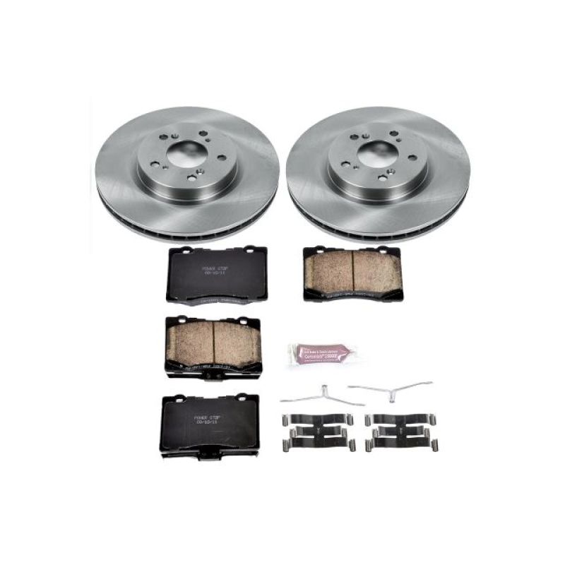 PowerStop PSB Autospecialty Kit Brakes, Rotors & Pads Brake Kits - OE main image