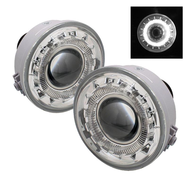 Spyder Ford F150 06-10 Halo Projector Fog Lights w/swch Clear FL-P-FF15006-HL 5021304 Main Image