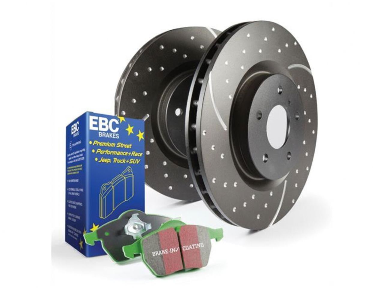 EBC Rotor and Pad Kits S3KF1268 Item Image