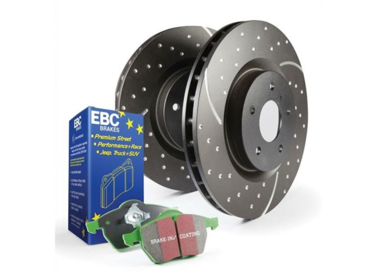 EBC Rotor and Pad Kits S3KF1196 Item Image