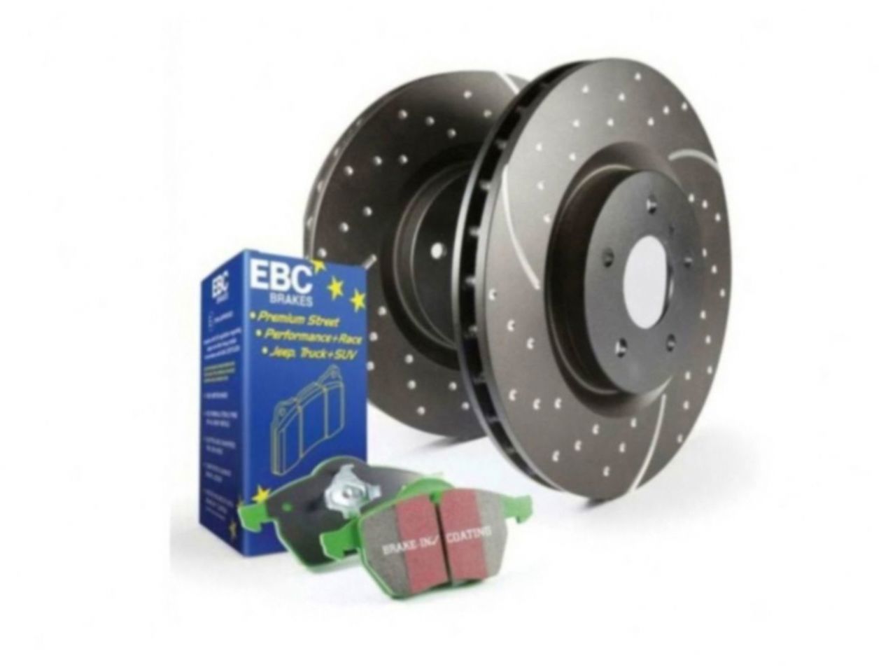 EBC Rotor and Pad Kits S3KF1206 Item Image