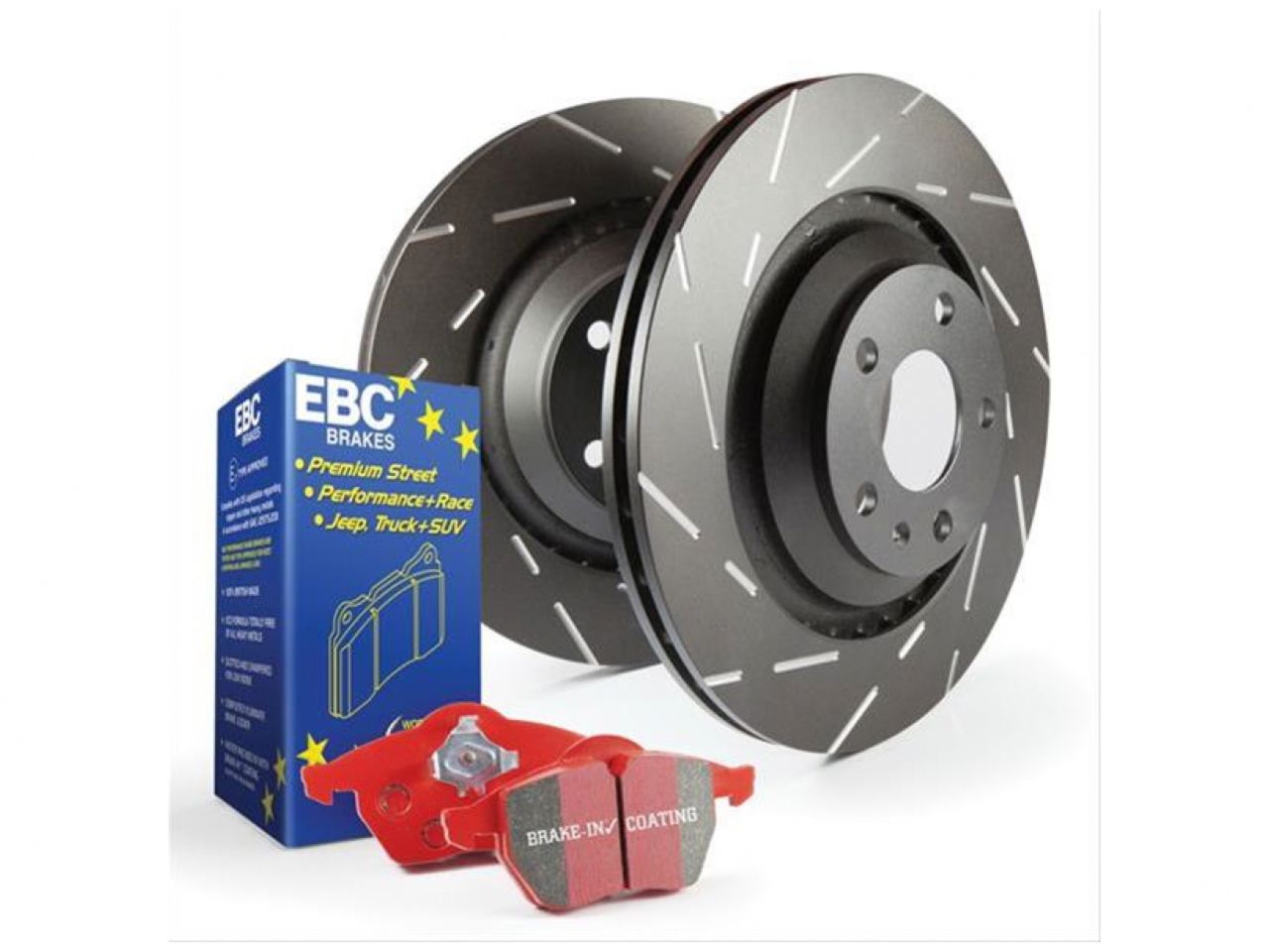 EBC Disc Brake Pad And Rotor Kit