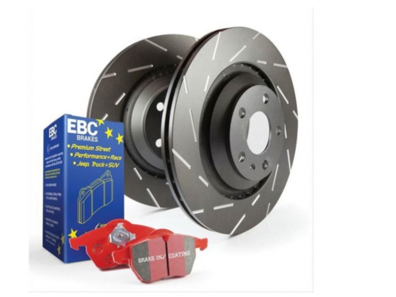 EBC Disc Brake Pad And Rotor Kit