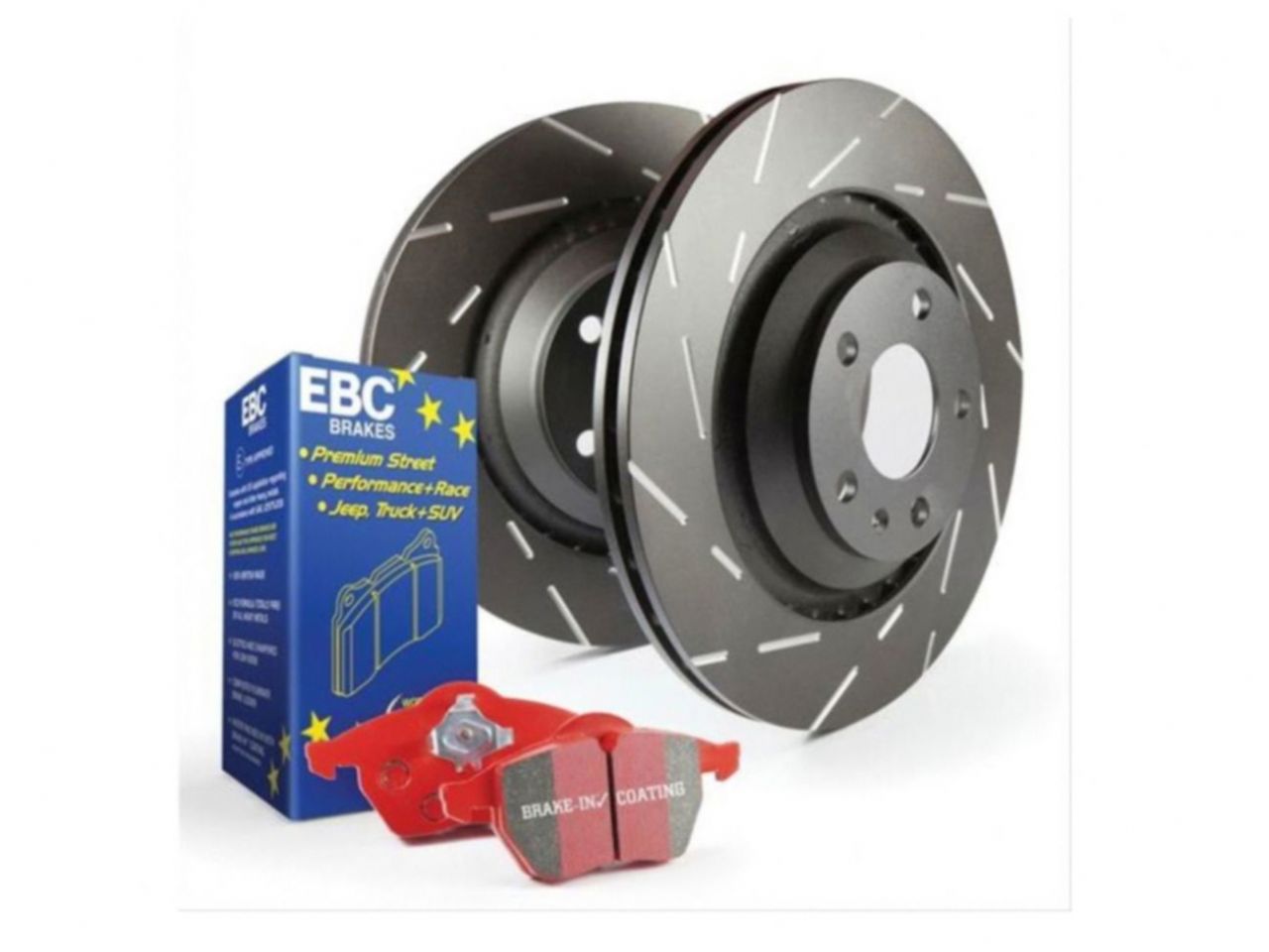 EBC Disc Brake Pad And Rotor Kit